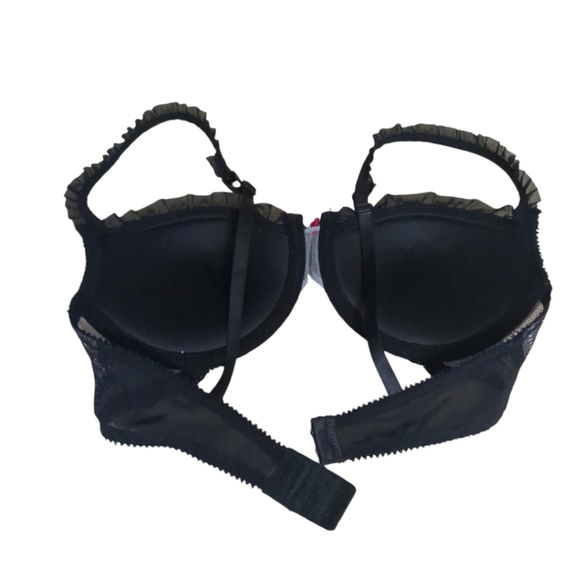 SOPHIE White and Black Lace Padded Bra Size 34B - Picture 2 of 14